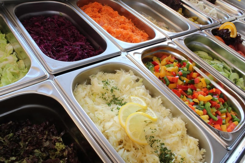 Buffet spread